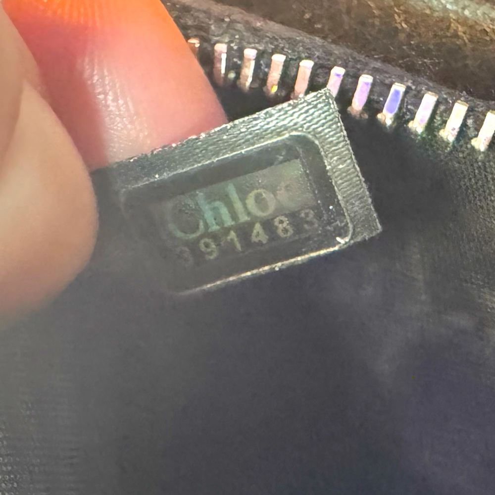 Chloé Paddington Zip Wallet in Black Leather Vintage Collector’s Piece - Picture 11 of 12